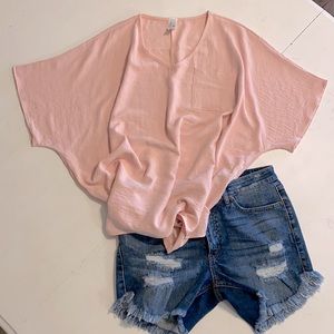 Urban Daisy Oversized Pocket Top